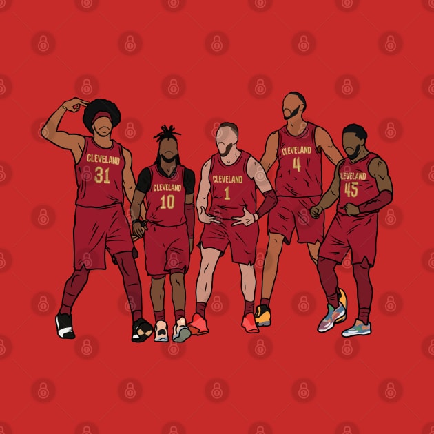 The Fro, Garland, Strus, Mobley & Mitchell by rattraptees