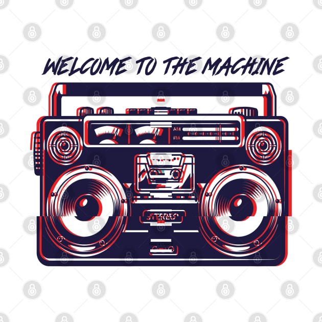 welcome to the machine (pink floyd) by QinoDesign