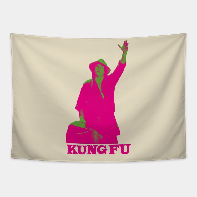 Kung Fu tv show Tapestry by HAPPY TRIP PRESS