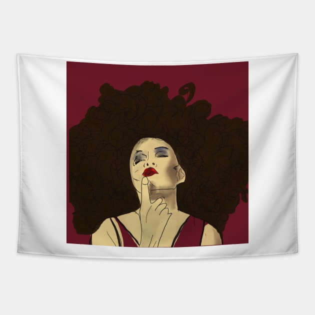 Dianna Ross Tapestry by Lydia Westerman