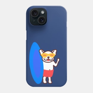 Dog Surfer Phone Case