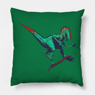 Kickflip Raptor Pillow