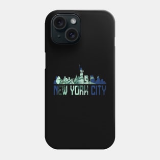 NYC New York City Skyline NY Pride T-Shirt Phone Case