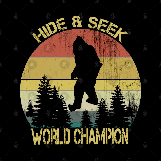 Retro Bigfoot Hide & Seek World Champion by Mima_SY