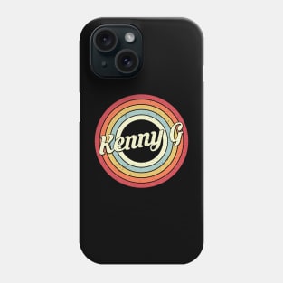 Kenny Proud Name Retro Rainbow Tribute Phone Case