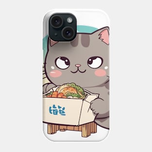 Takeout Kitty Phone Case