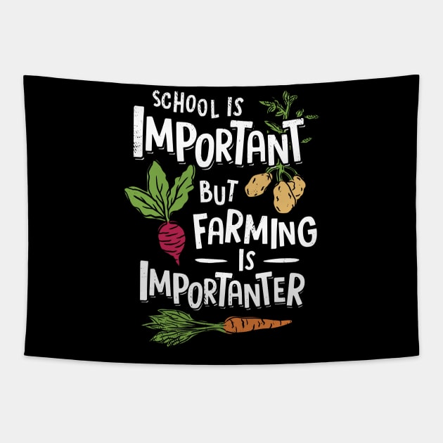 Funny Farmer Farming Farm Owner Agriculturist Gift Tapestry by Dolde08