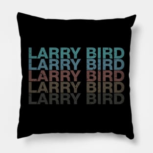 Vintage Proud Name Larry Sports Birthday Retro Pillow