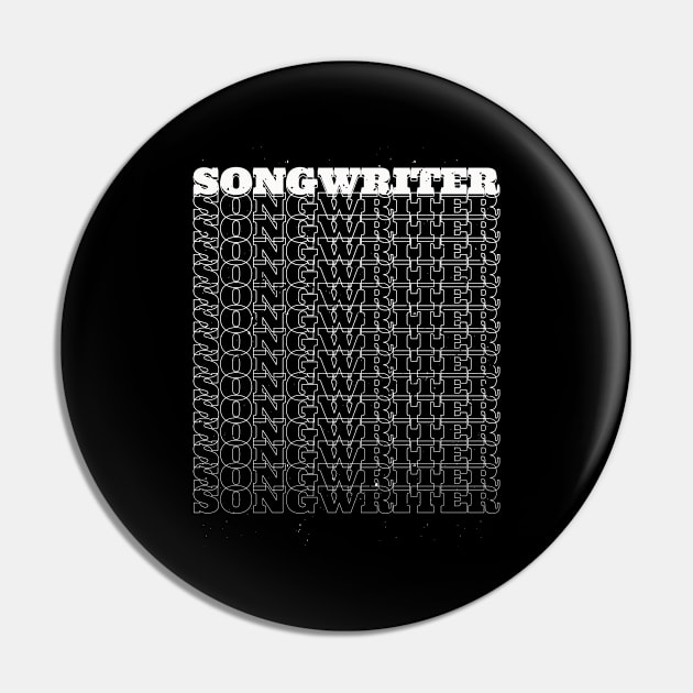 Songwriter Pin by Stay Weird