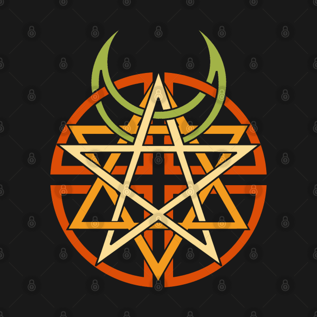 satanic symbol by Mechanism Apparel