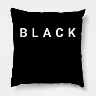 BLACK Pillow