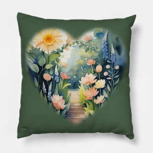 Secret garden Pillow