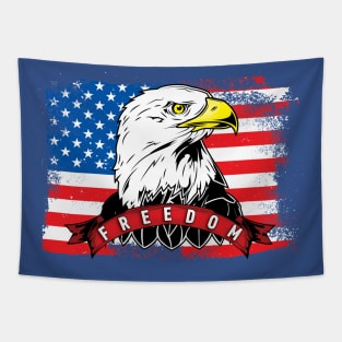 American Freedom Eagle Tapestry