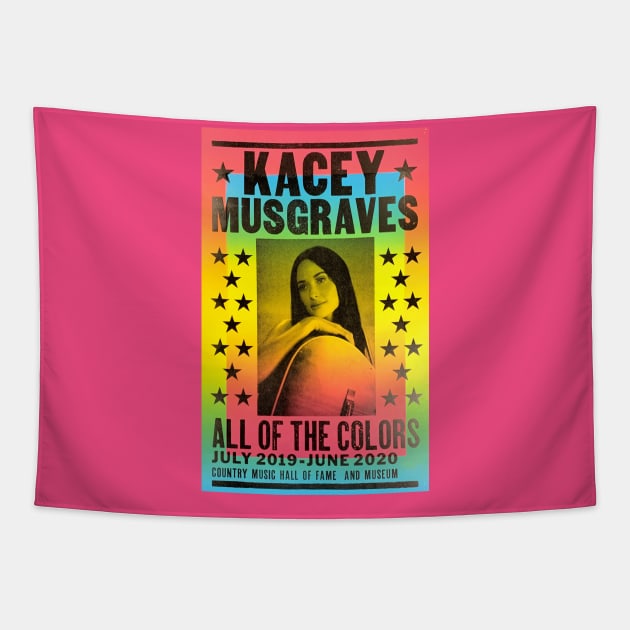 kacey musgraves All of the Colors Tapestry by DESKPOP PODCAST