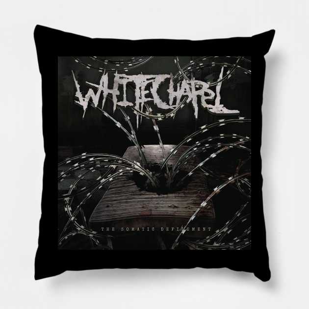 Whitechapel Metalcore Pillow by mgpeterson590