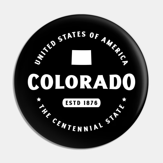 Colorado - Centennial State Radiance Pin by Vectographers