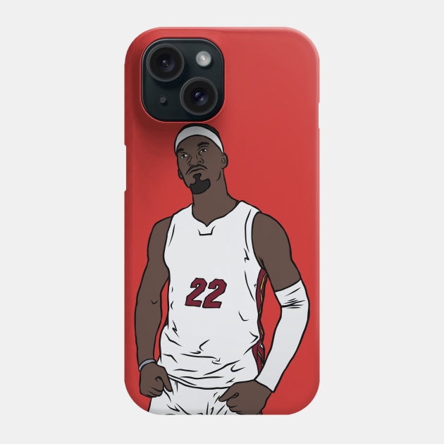 Jimmy Butler Mean Mug Phone Case by rattraptees