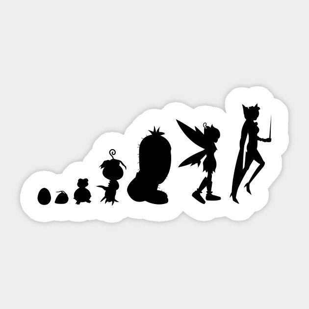Palmon Digievolution Digimon Sticker Teepublic
