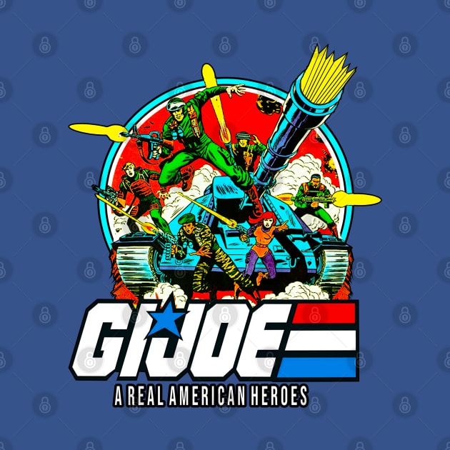 Real American Heroes - Gi Joe by Niko Neon
