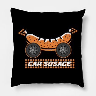 Humor Car Sosage Pillow