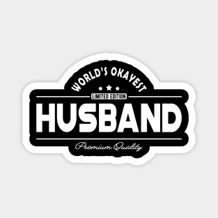 Husband - World's okayest husband Magnet