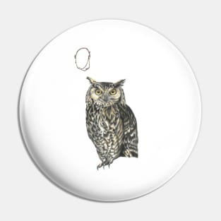 O for owl alphabet illustration Pin