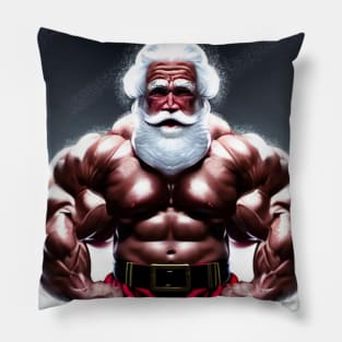 MUSCLE SANTA #1 Pillow