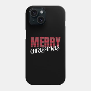 MERRY PLAID CHRISTMAS Phone Case