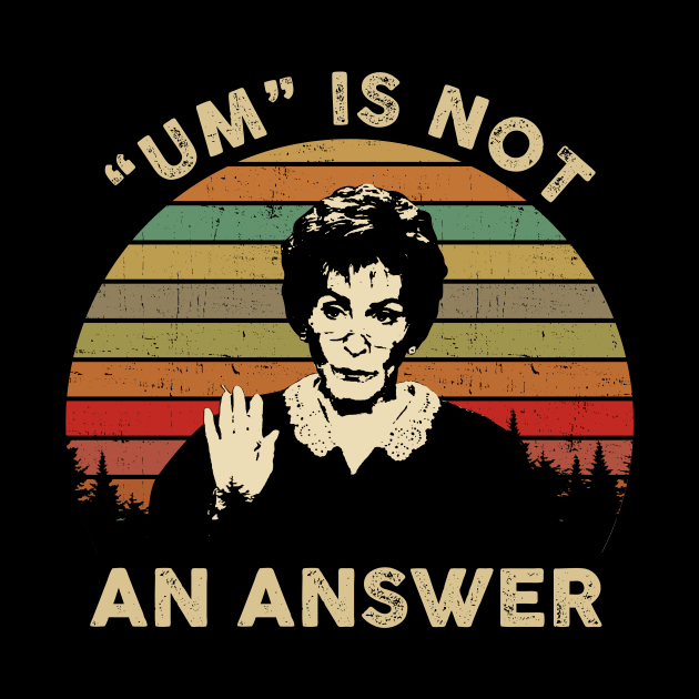 Judy Um Is Not Answer Mug, Judge Reality Show Judy Funny by BanyakMau