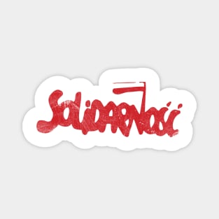 Solidarnosc ---- 80s Polish Trade Union Magnet