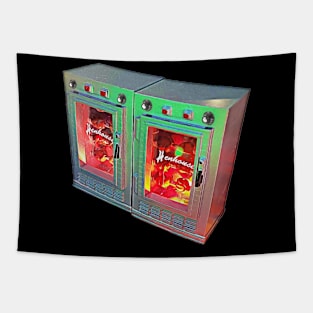 Henhouse Rotisserie Boxes Tapestry