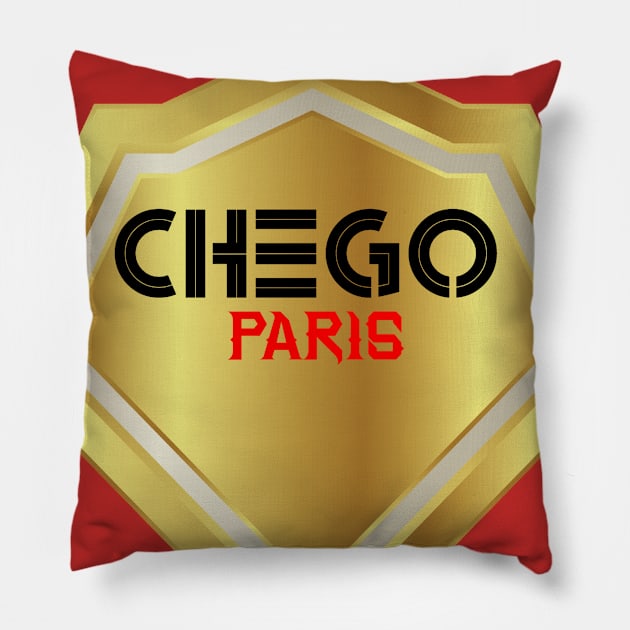 C H E G O P A R I S Pillow by ChegoOfisialy