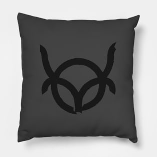 Taurus and Aries Double Zodiac Horoscope Signs Pillow