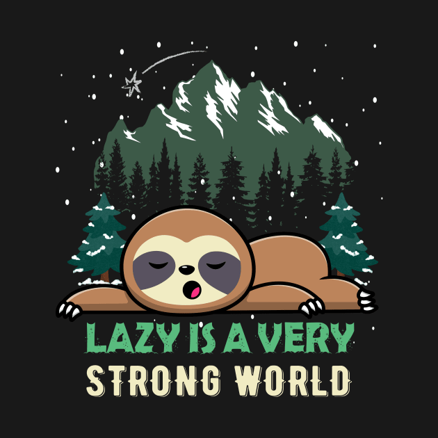 Sloth Lazy is a very strong world christmas by CoolFuture