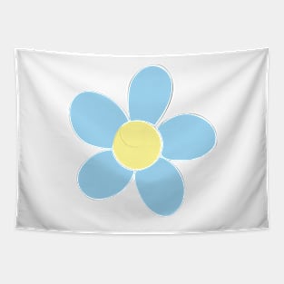 Blue Flower Tapestry