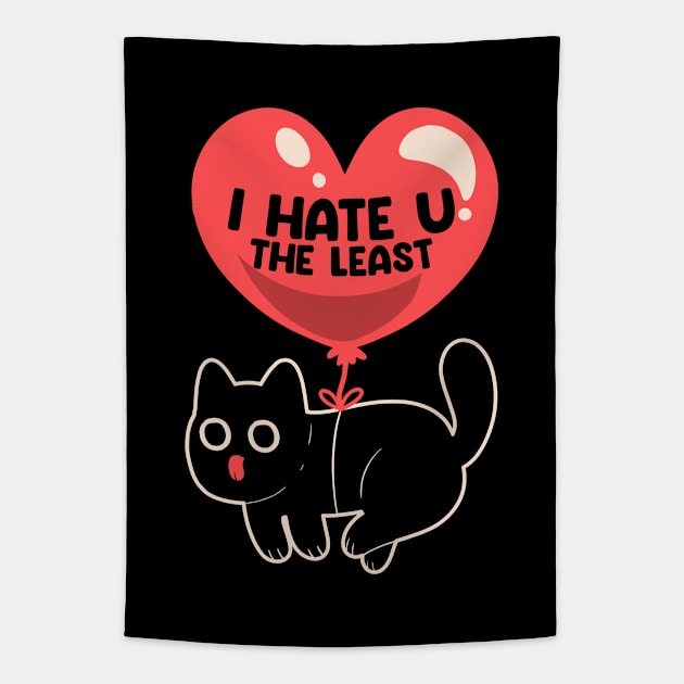 I Hate U The Least Black by Tobe Fonseca Tapestry by Tobe_Fonseca