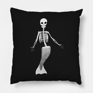 mermaid bones Pillow