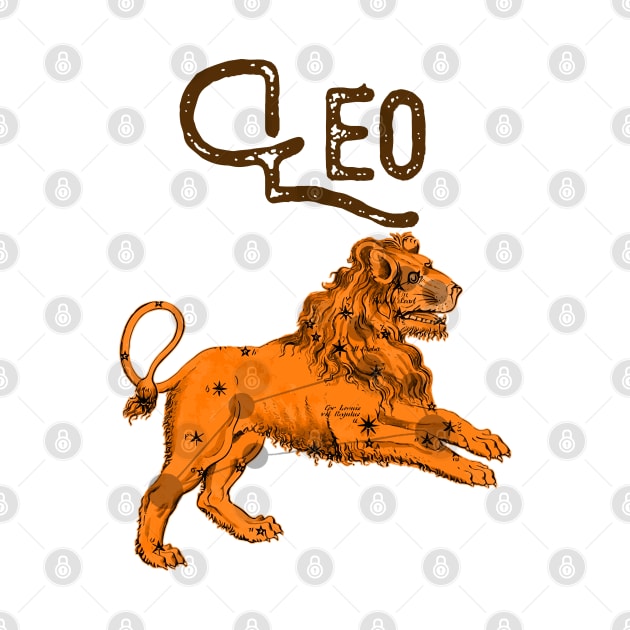 Leo ))(( Astrological Sign Zodiac Constellation Design by darklordpug