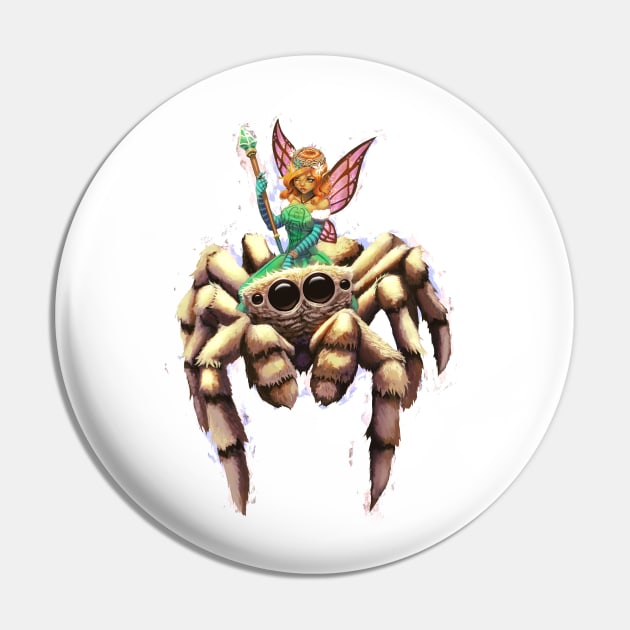 Fairy Jumping Spider - Phidippus Pin by Mottley Design