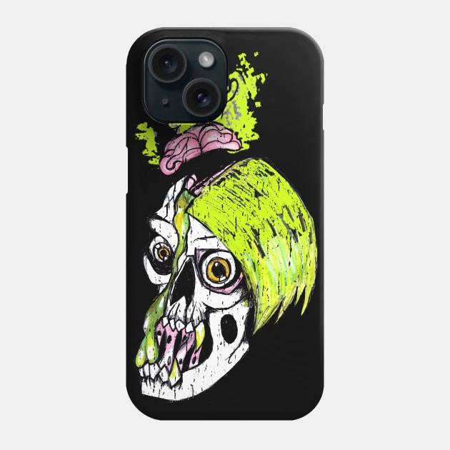 Undead Zombie Punks From Hell Phone Case by PoesUnderstudy