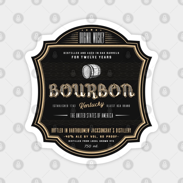 Bourbon Magnet by TambuStore