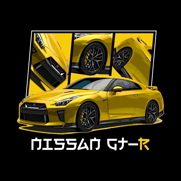 Nissan GTR R35, GT-R, JDM Car by T-JD