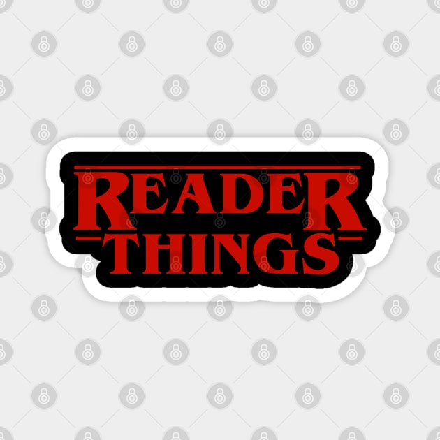 Reader Things Magnet by ruthimagination