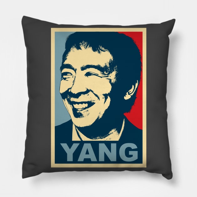 Andrew Yang For President 2020 Pillow by Bobtees