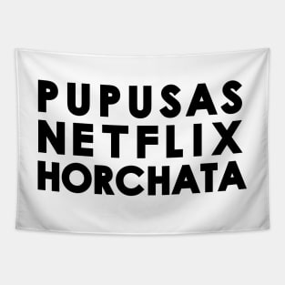 Pupusas - Netflix - Horchata Tapestry