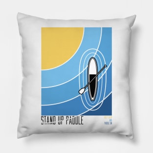 Keep Calm and Paddle On Pillow