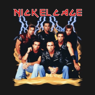 Nickelcage Parody Band Tee (they rock) T-Shirt