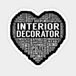 Interior Decorator Heart Magnet