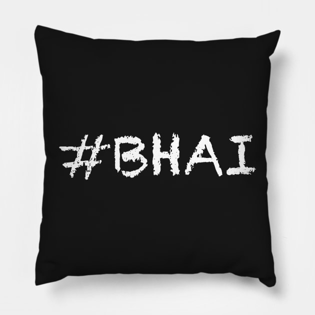 bhai, Rakhi, Raksha bandhan Pillow by HariniArts