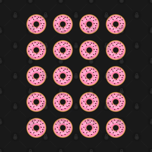 Pink Donut Pattern by Family shirts